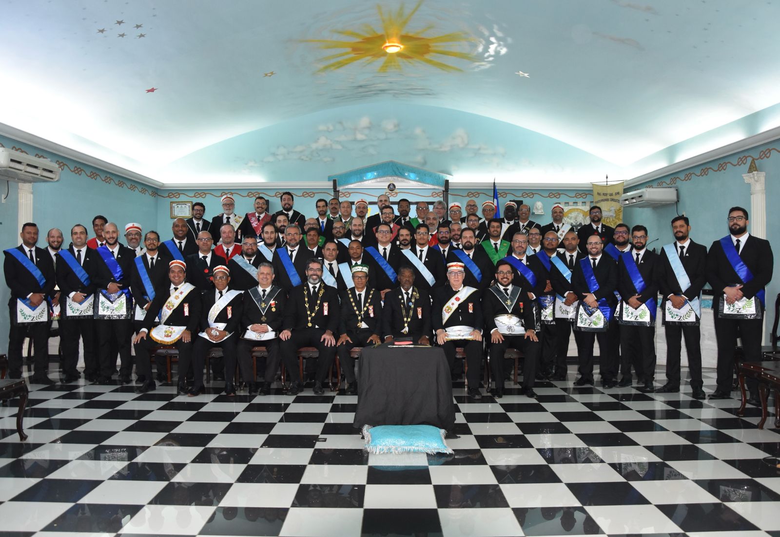 Momento institucional da loja